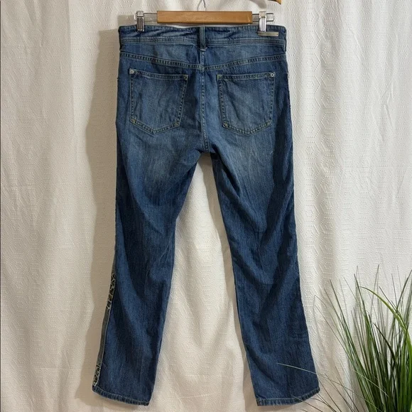 ANTHROPOLOGIE Pilcro SLIM Boyfriend Crop Jeans size 28 - Picture 10 of 12